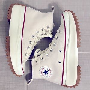 Converse Run Star Hike Parchment Gum Honey Women’s 7/Mens 5.5